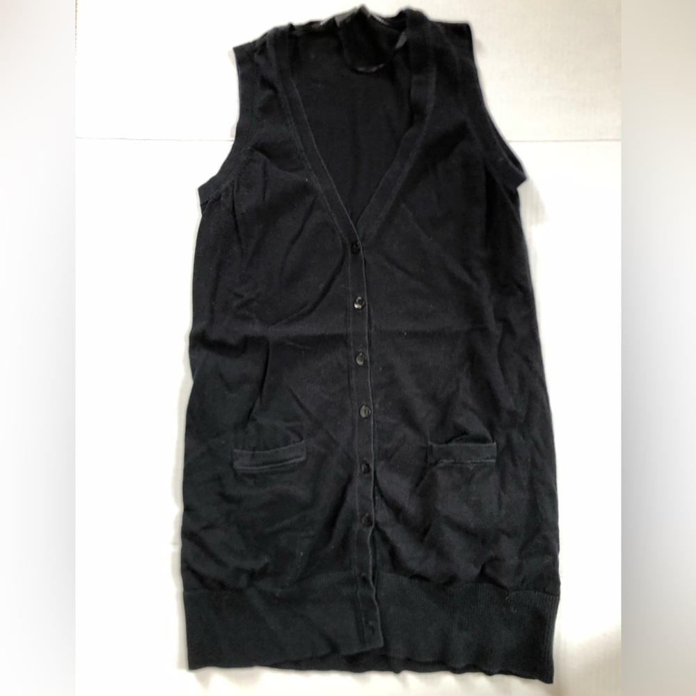 Vtg ESPIRIT Button Up Sweater Vest